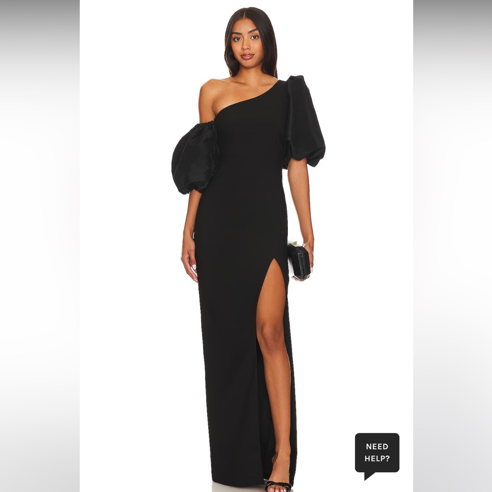 Natasha Gown in Black